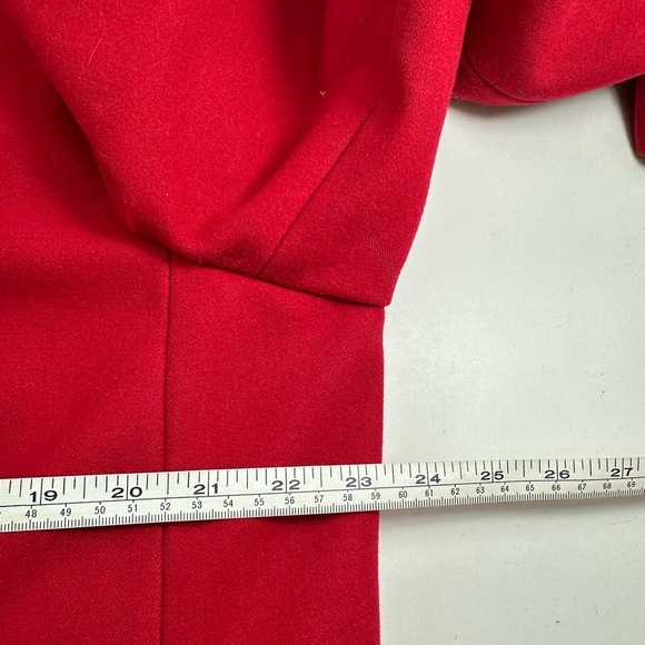 Centigrade Red Wool Blend Lined Jacket XL - Picture 3 of 6